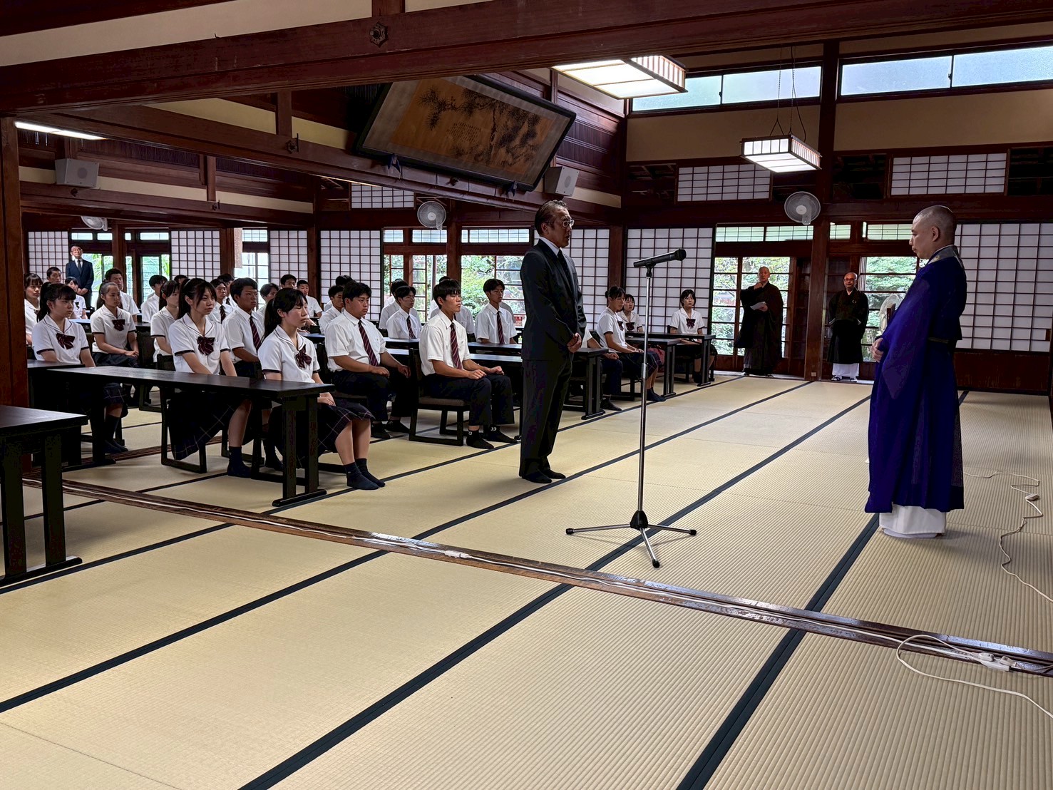 全国大会出場者】必勝祈願のご祈祷を実施！豊川高校が全国制覇へ挑戦